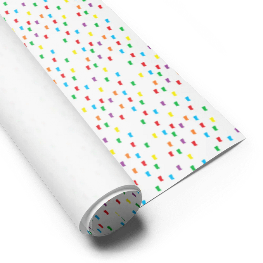 Wrapping Paper - Confetti, 8-Bit, Hearts product image (8)