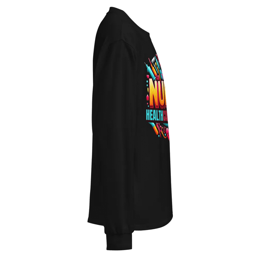 Nurse Appreciation Graphic Long Sleeve Shirt product image (5)