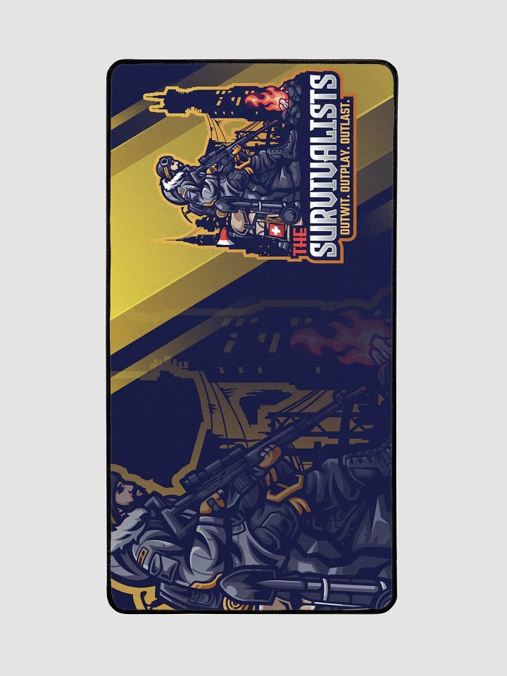 The Survivalists - Mousepad | Yellow product image (2)