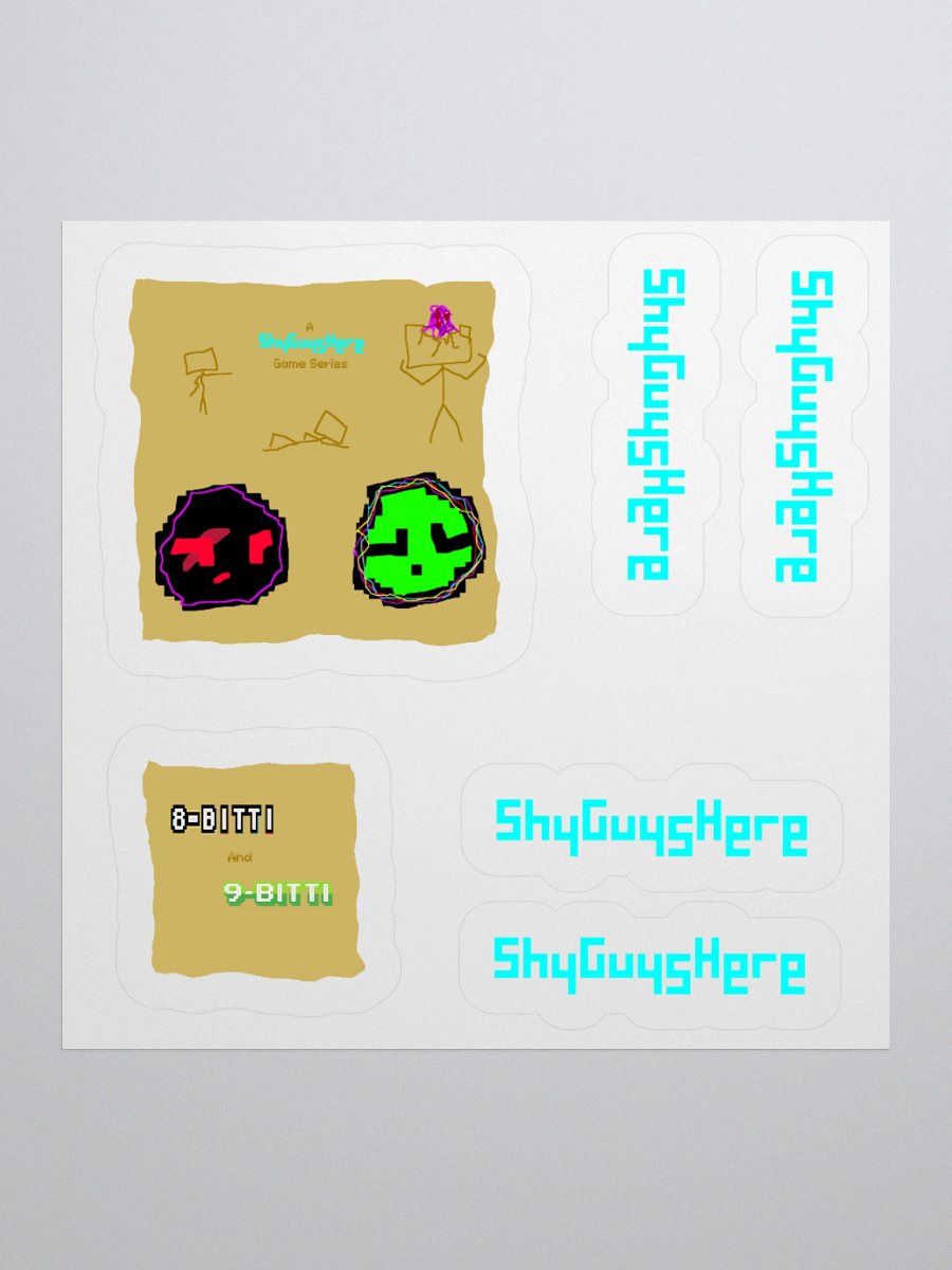 SGH & Bitti Sticker Set product image (2)