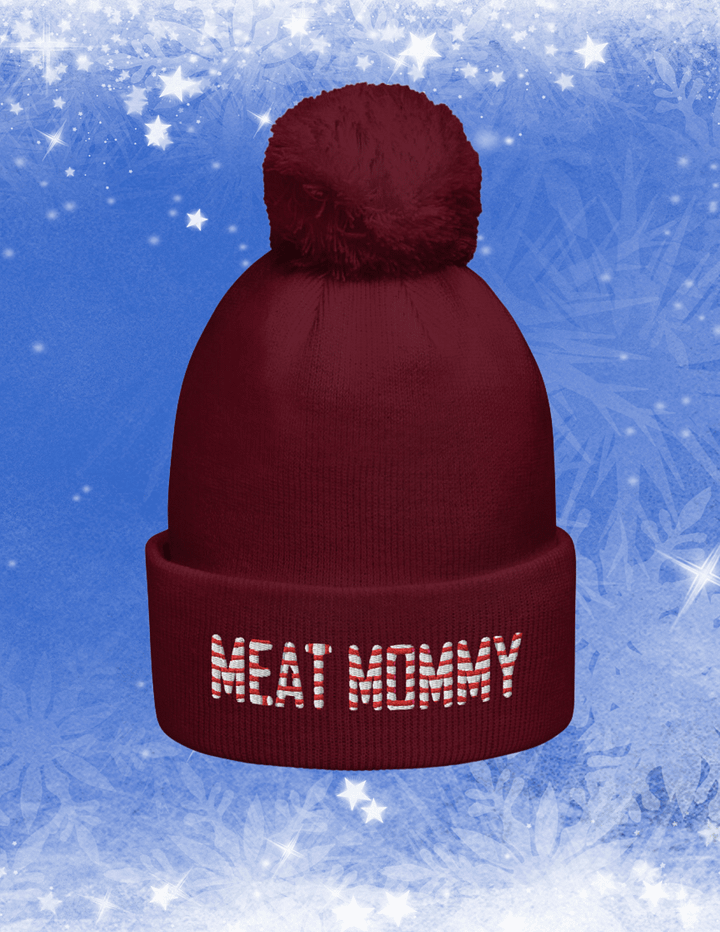 Meat Mommy Candy Cane Beanie product image (2)