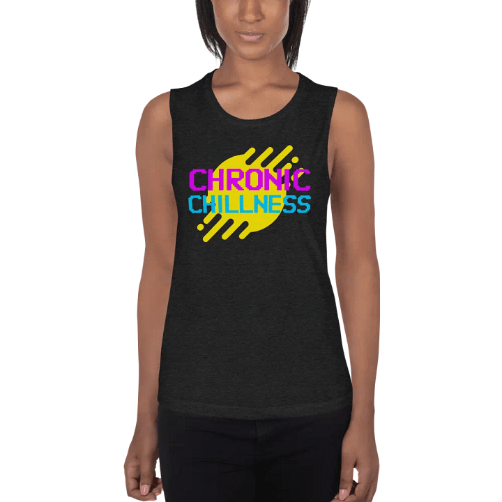 Chronic Chillness flowy tank top product image (2)