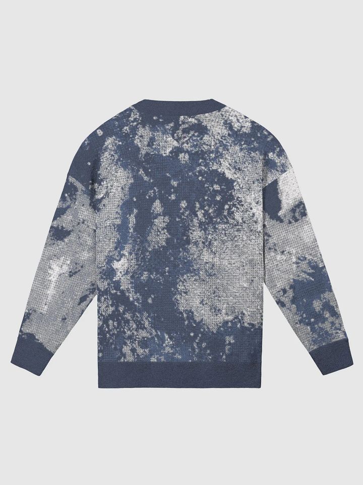 Blue geometric floral pattern product image (9)
