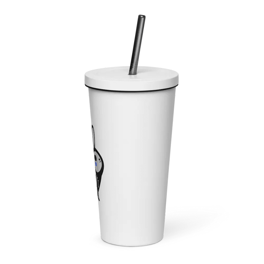 Doom Bunny- Lidded Tumbler with straw product image (3)