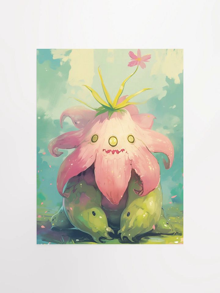 Whimsical Botanical Creature Poster product image (1)