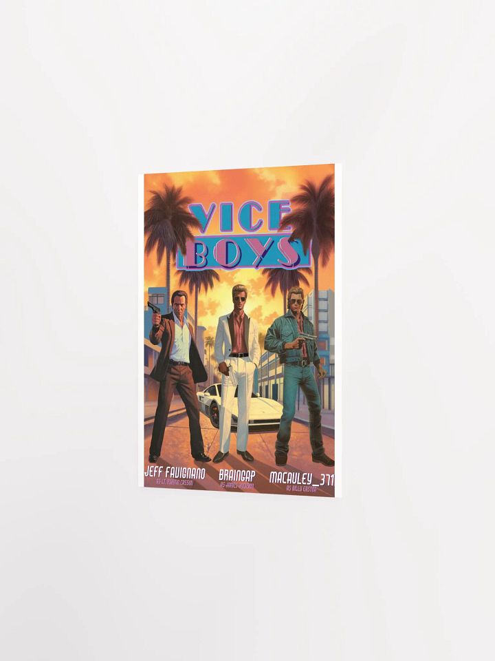 Vice Boys Miami Sunset Poster (Unframed) product image (5)