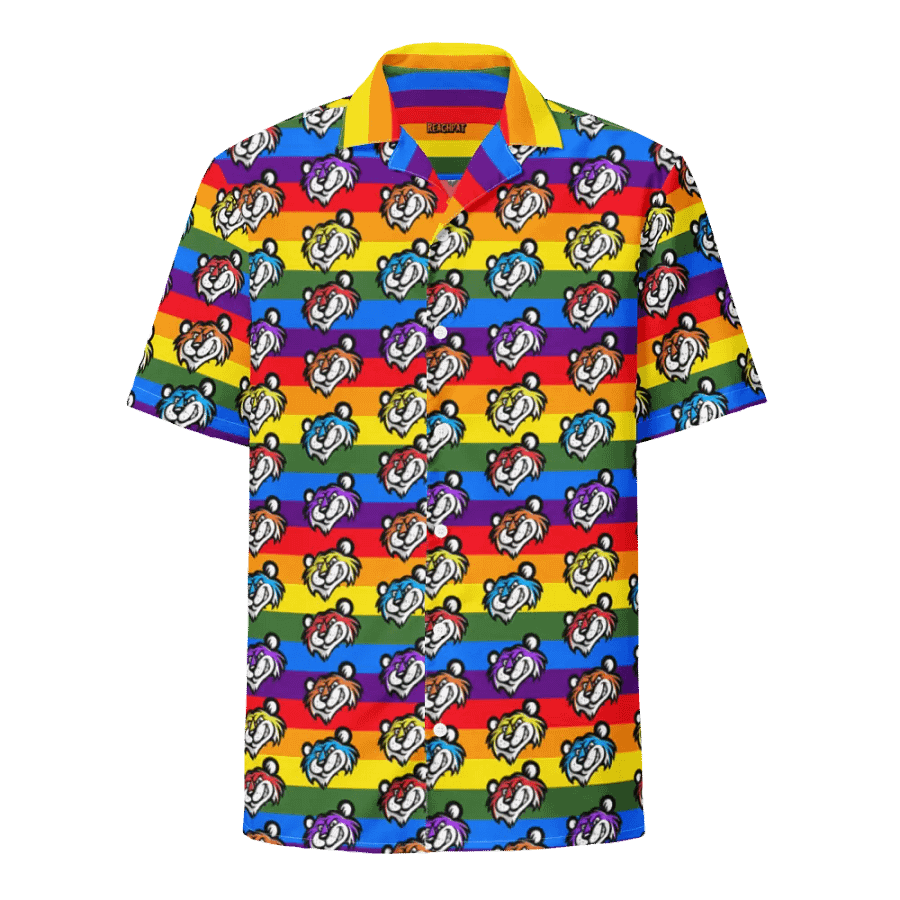 Tiger Pride Tropical Shirt product image (1)