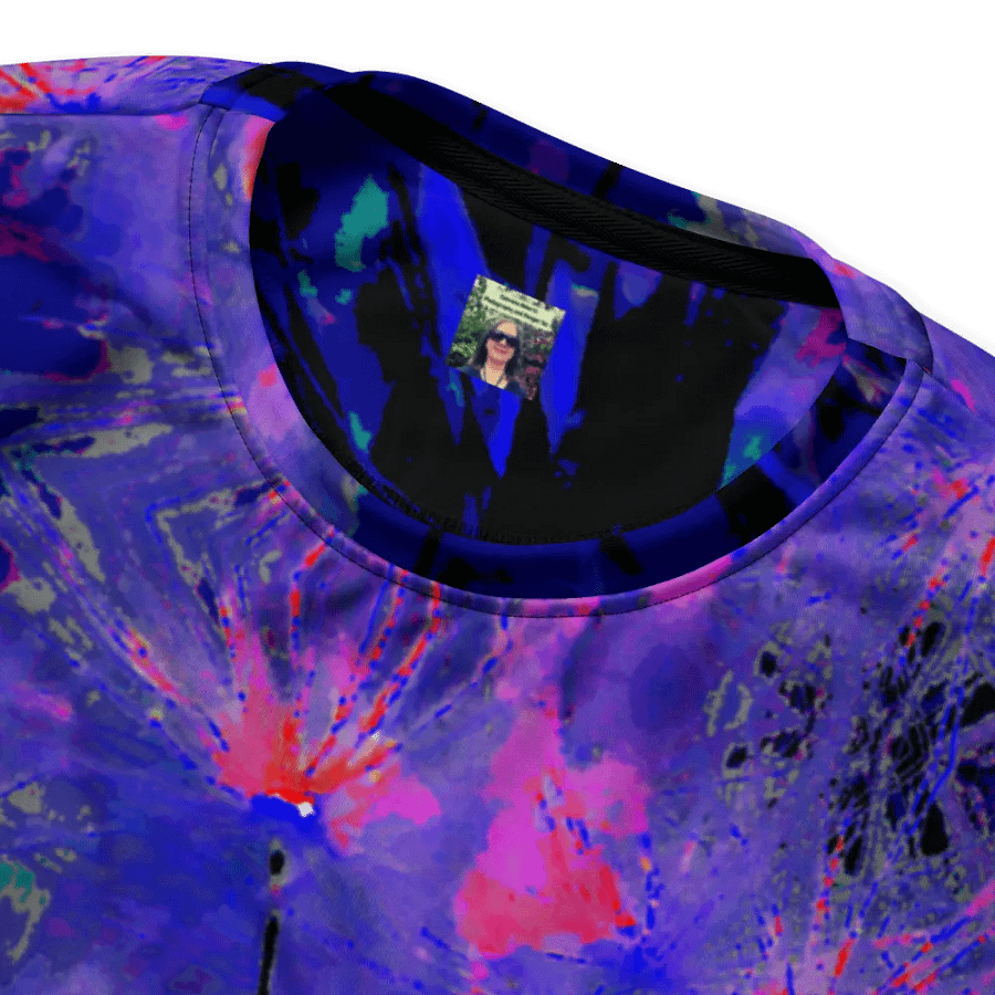 Abstract Funky Neon Dandelion Seeds Unisex Sweatshirt product image (6)