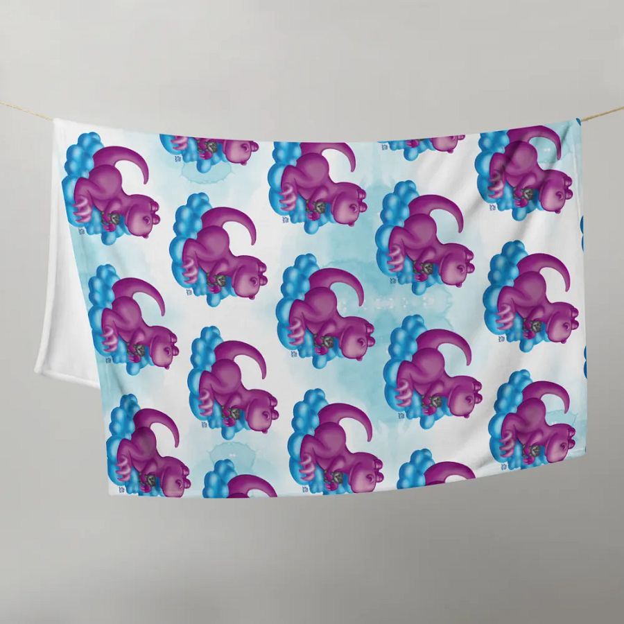 Sleepy Dino Blanket product image (10)