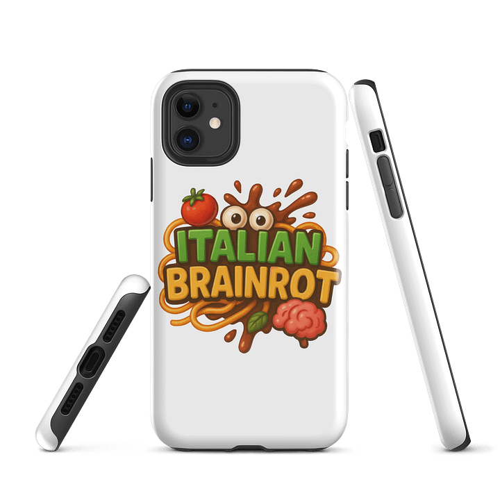 Italian Brainrot Logo Tough Case for iPhone product image (1)