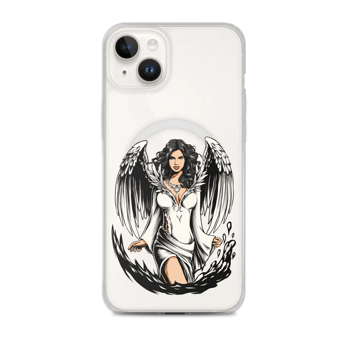 Angel Clear iPhone Case product image (1)