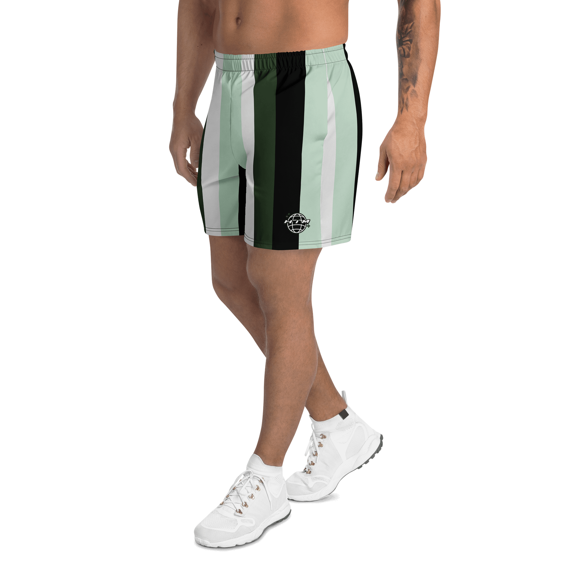 HIM Vintage Style Swim Shorts Green product image (5)
