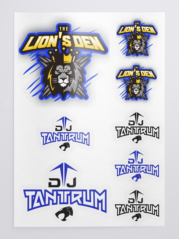 DJ TanTrum & Lion's Den Logo Stickers product image (1)