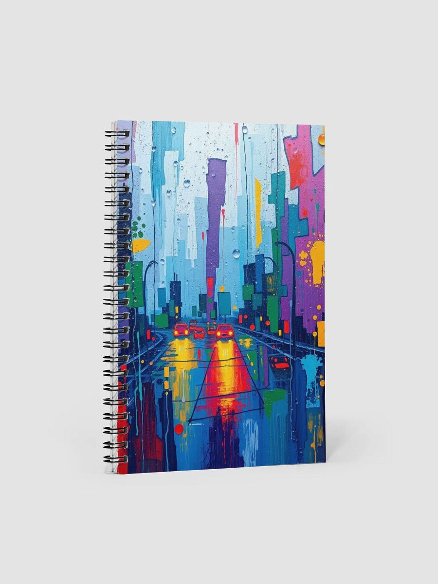 Urban Kaleidoscope Spiral Notebook product image (1)