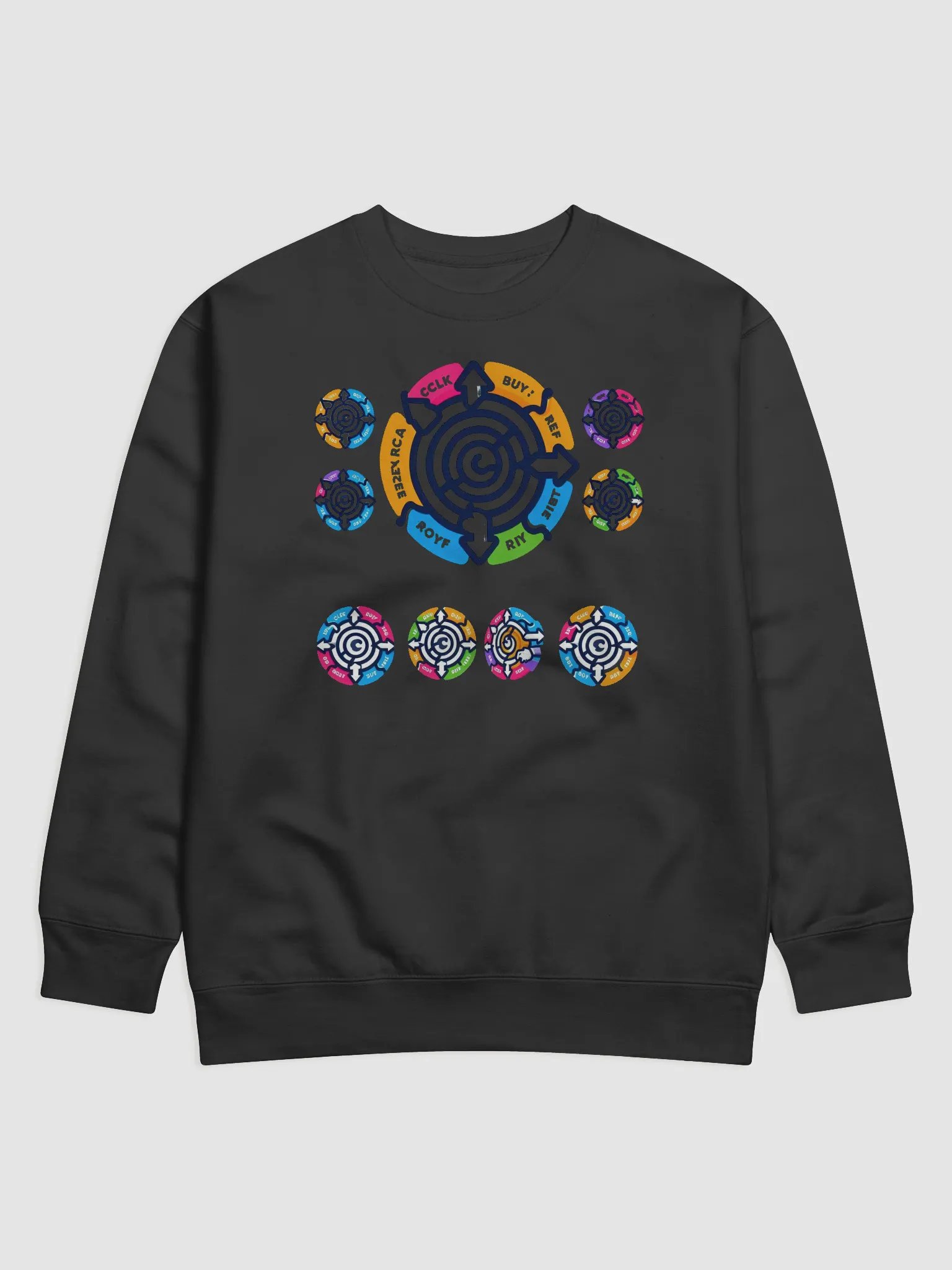Symmetrical Maze Premium Sweatshirt product image (1)
