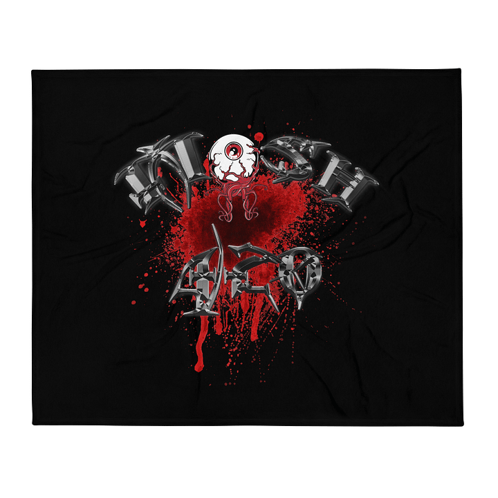 BLOODSPLAT 420 LOGO BLANKET product image (1)