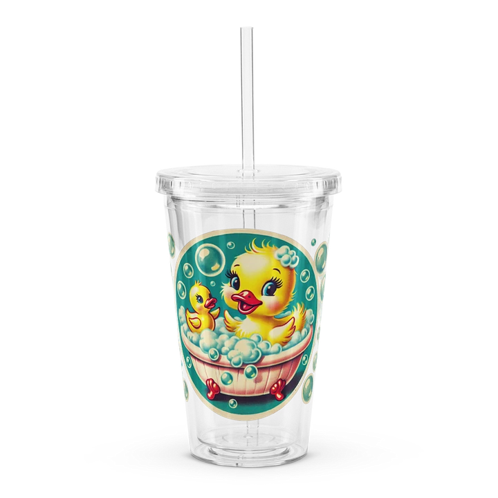 Ducky in a Bubble Bath Double Wall Tumbler product image (1)