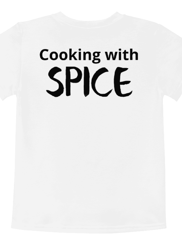 Squee’s House of Pizza Kids Crew Neck T-Shirt (White) product image (2)