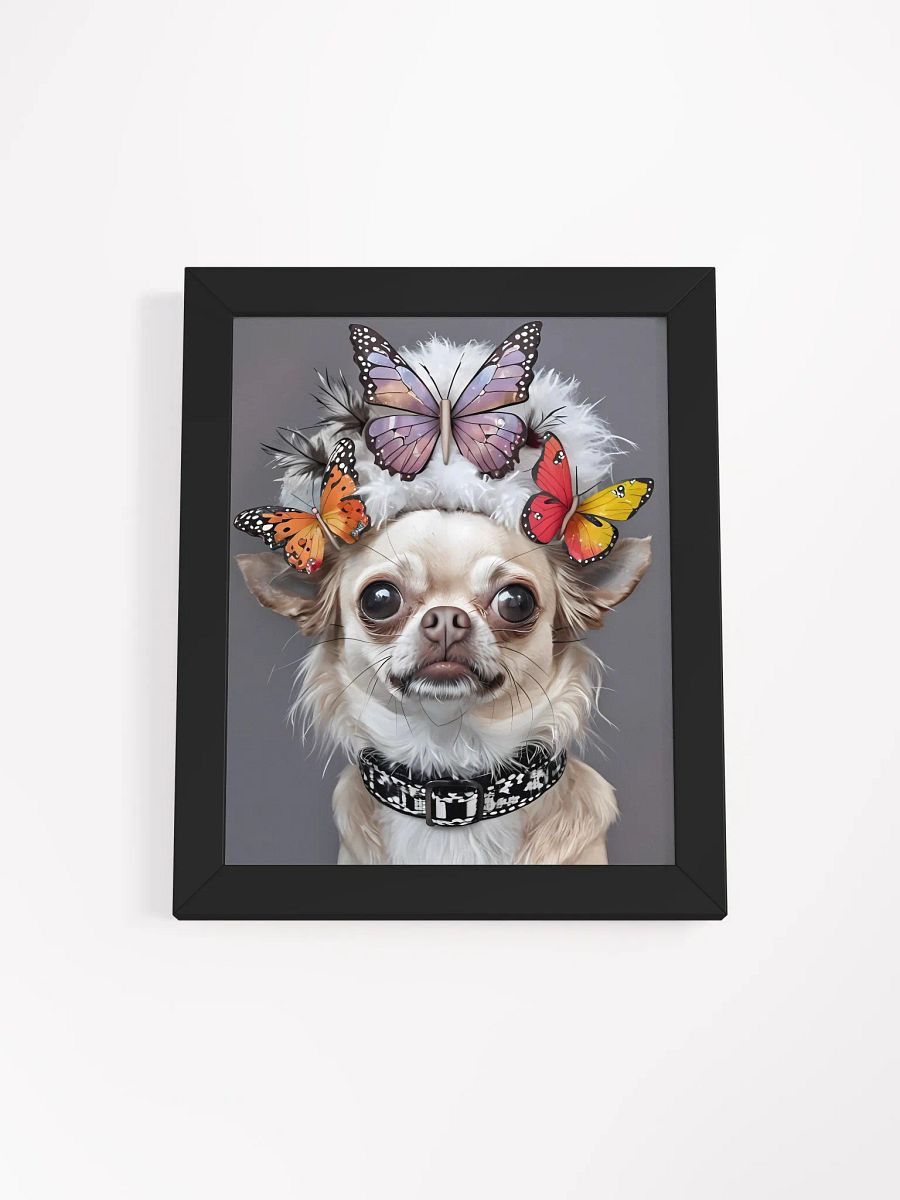 Butterfly Crowned Chihuahua Poster product image (2)