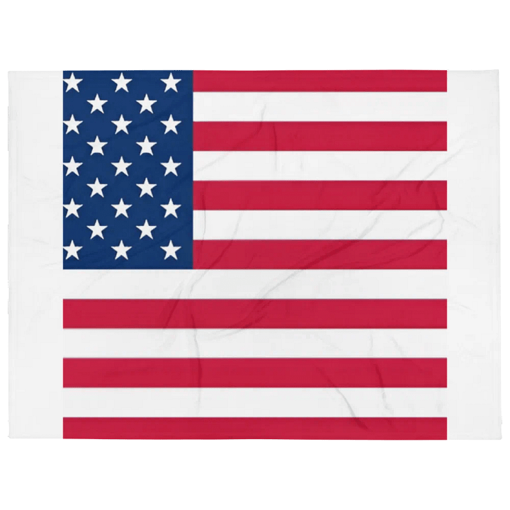 USA Flag Throw Blanket product image (2)
