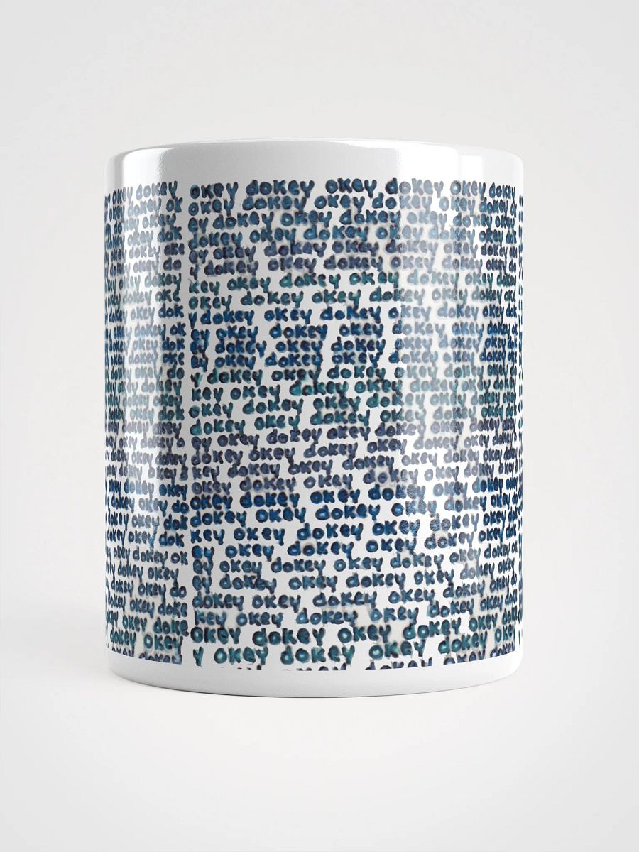 okey dokey White Glossy Mug product image (1)