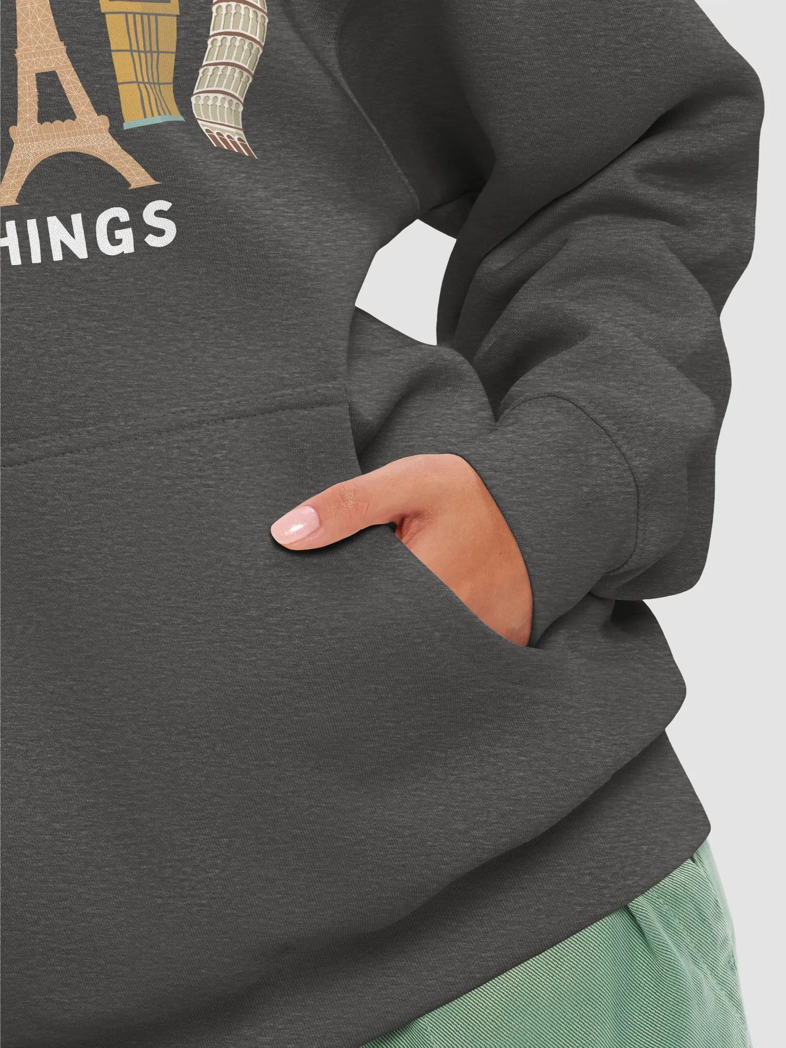 Collect Moments Not Things World Wonders Illustrated Hoodie product image (36)