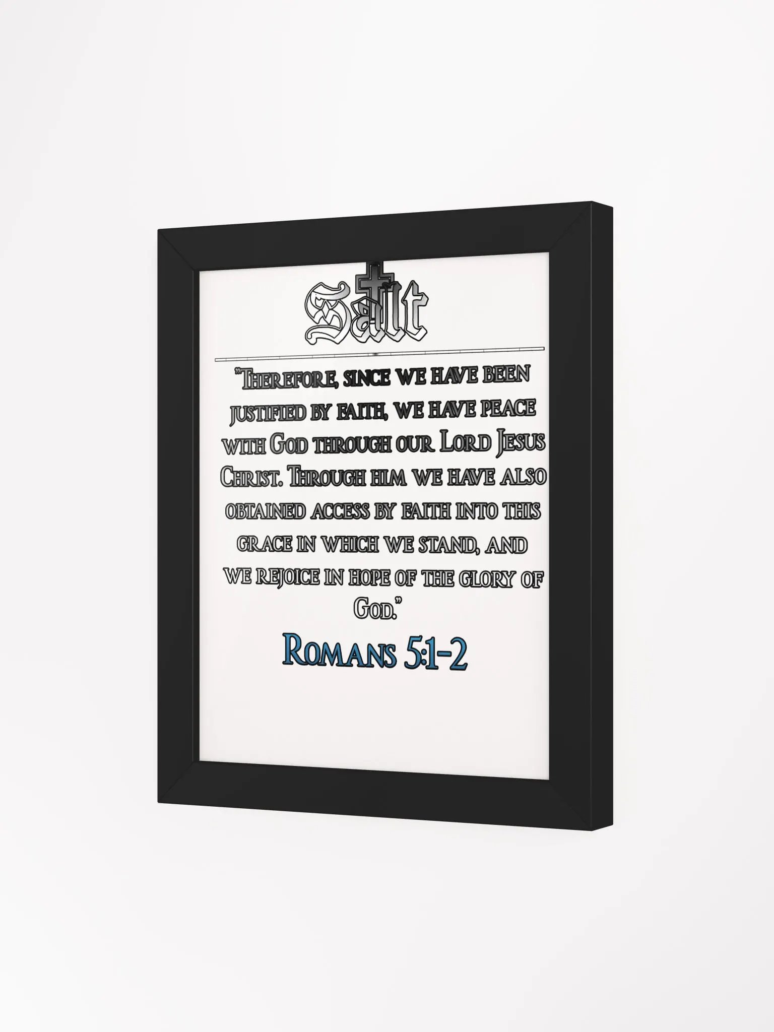 Rooted in Faith: Framed Poster product image (3)