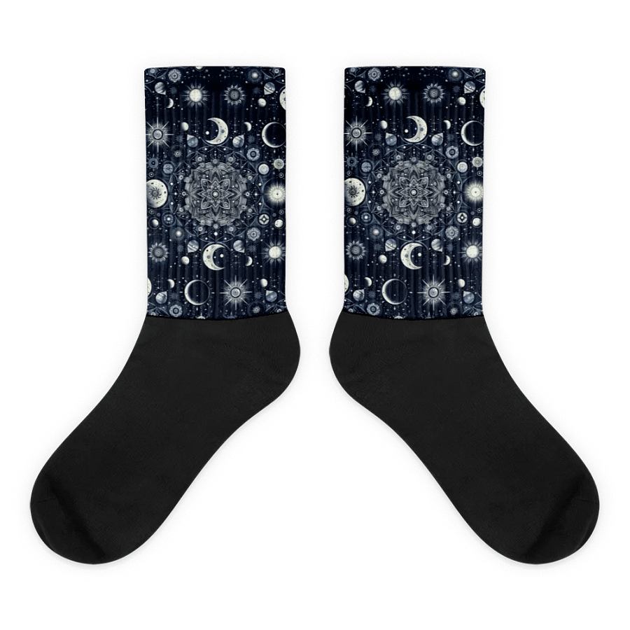 Black Foot Sublimated Socks product image (1)