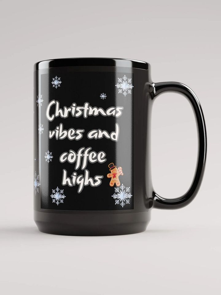 Festive Reindeer Christmas Vibes Mug product image (1)