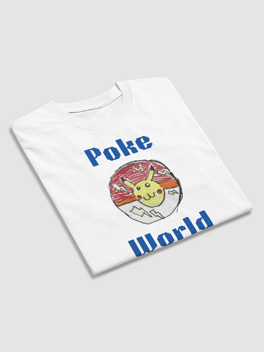 Poke World T-Shirt (Adult Size) product image (2)