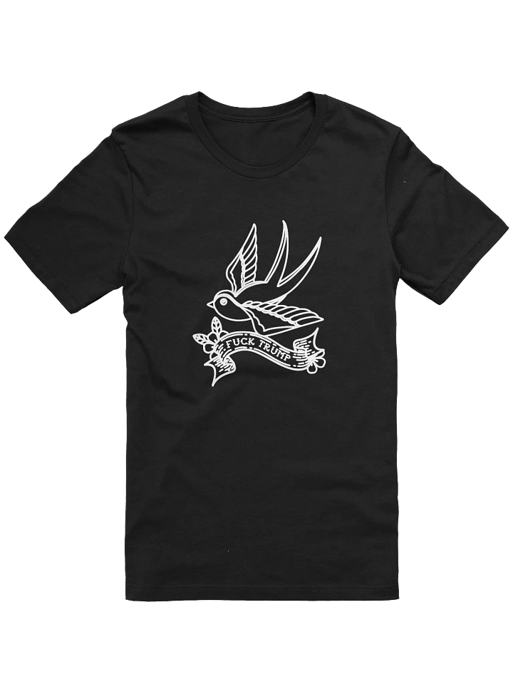 F*ck Trump Tattoo Sparrow Supersoft T-shirt (Unisex) product image (1)