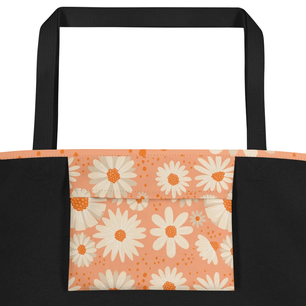 " D3" Peachy Blooms Tote product image (2)