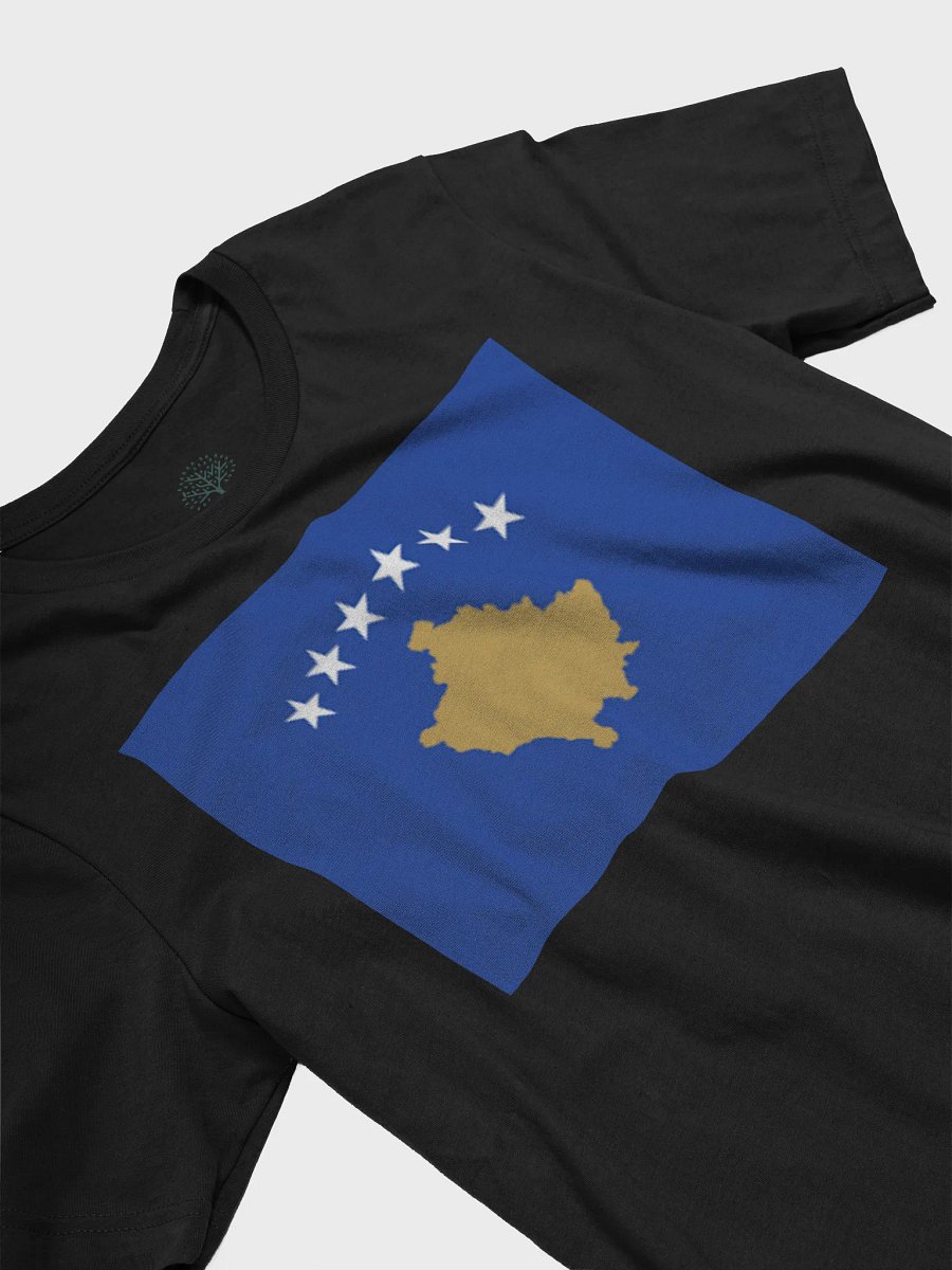 Exclusive Graphic Grove Supersoft Unisex Kosovan Flag T-Shirt product image (5)