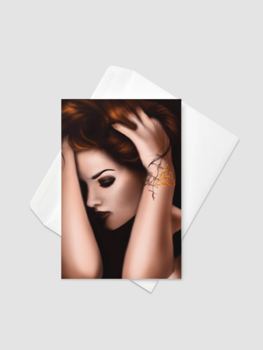 The Claire Wiche Chronicles ~ Special Artwork of Claire Greeting Card product image (1)