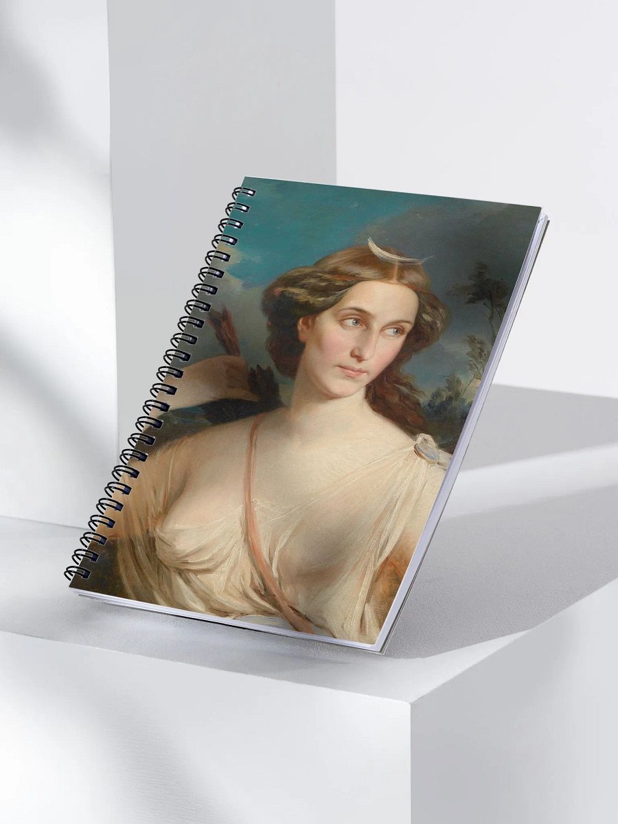 Diana, Goddess of the Hunt Spiral Notebook product image (4)