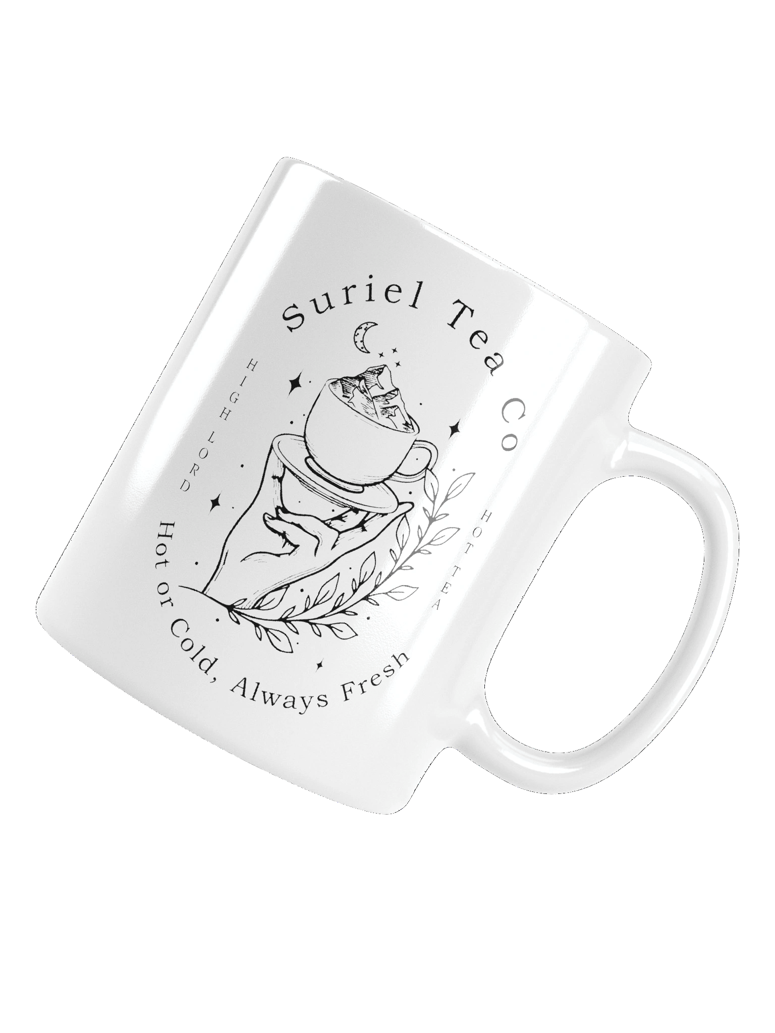 The Suriel Tea Co Suriel Tea Company Spill The Tea Velaris ACOTAR Symbol Classic Coffee Mug 1WH1 product image (5)
