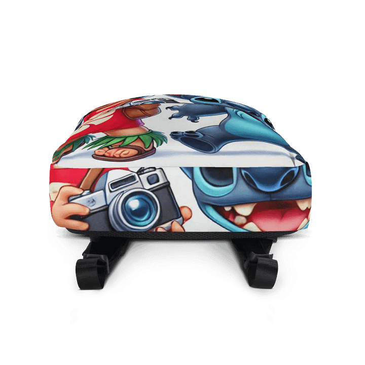 Lilo and Stitch All-Over Print Backpack 2 zipper product image (2)
