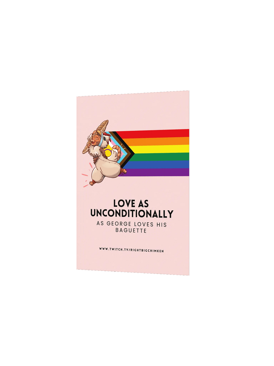 'Love Unconditionally' Poster product image (20)