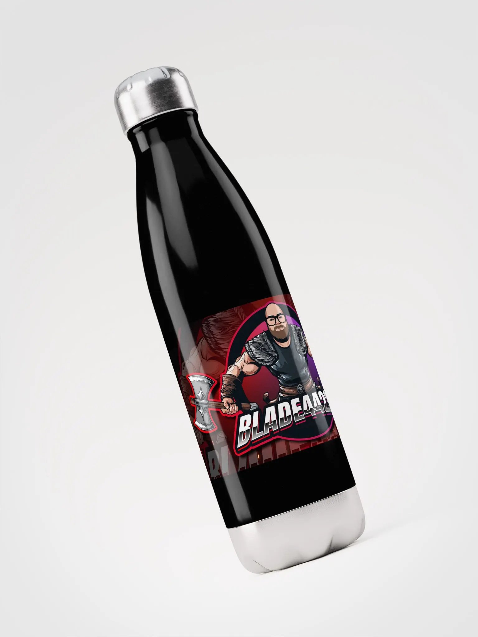 Warrior Fuel Stainless Steel Water Bottle product image (3)