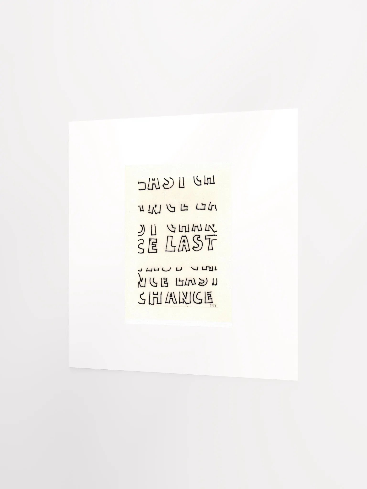 last chance panel card print product image (2)