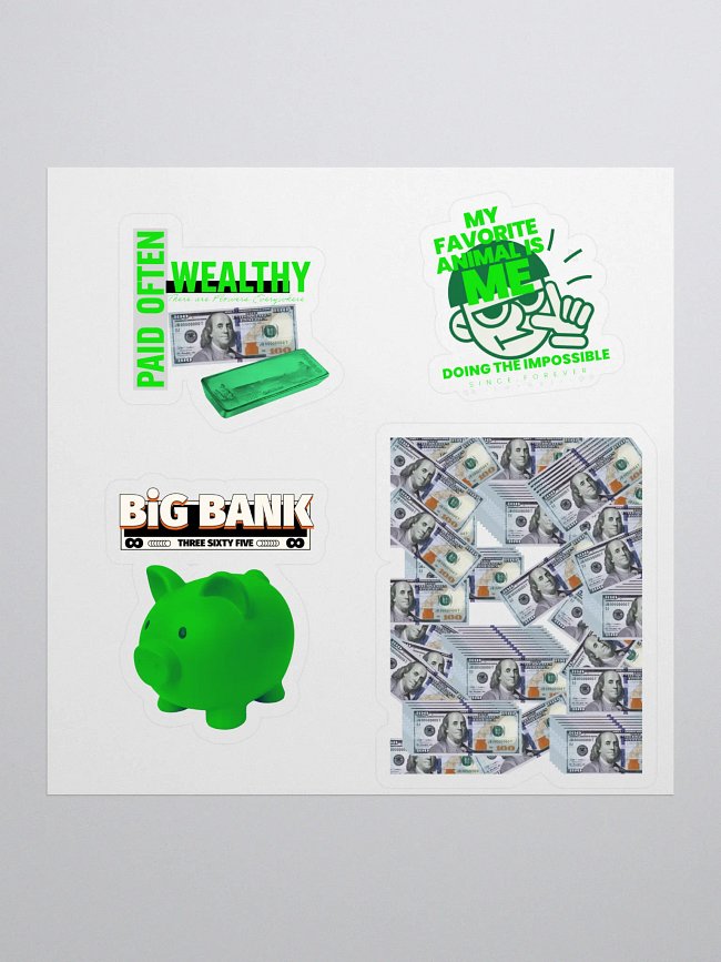 Infinite Riches Stickers