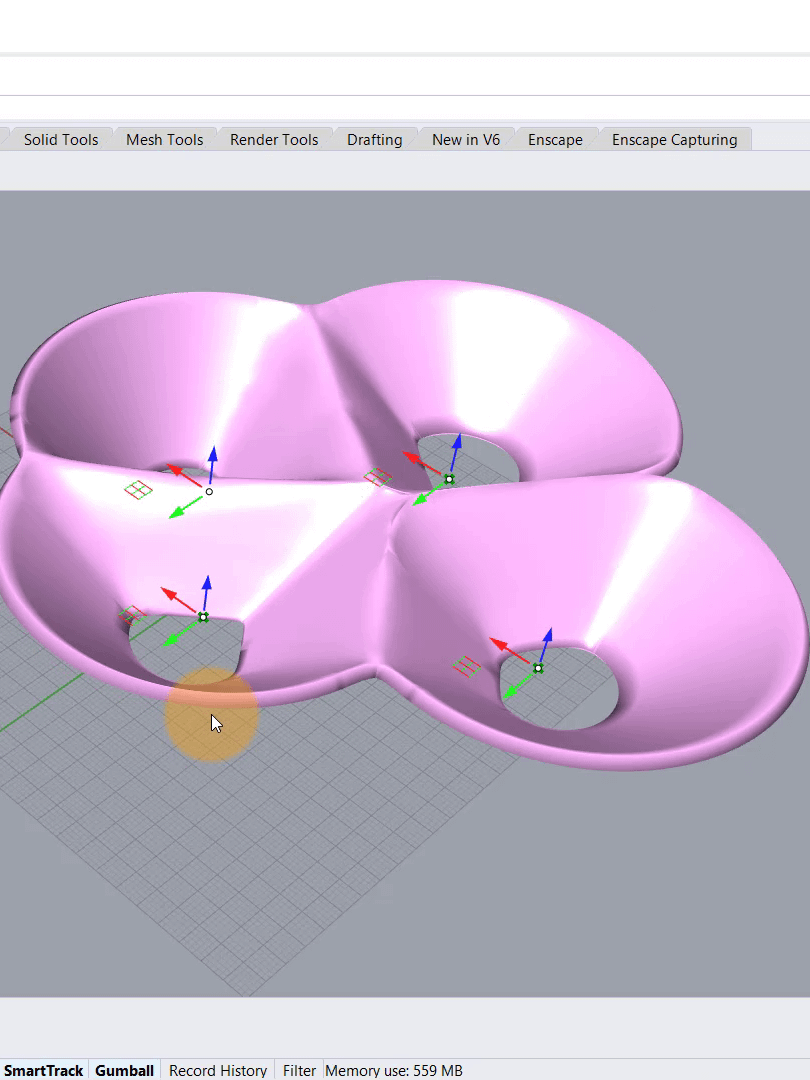 Voronoi Cells Manipulation Grasshopper Rhino Files Download product image (1)
