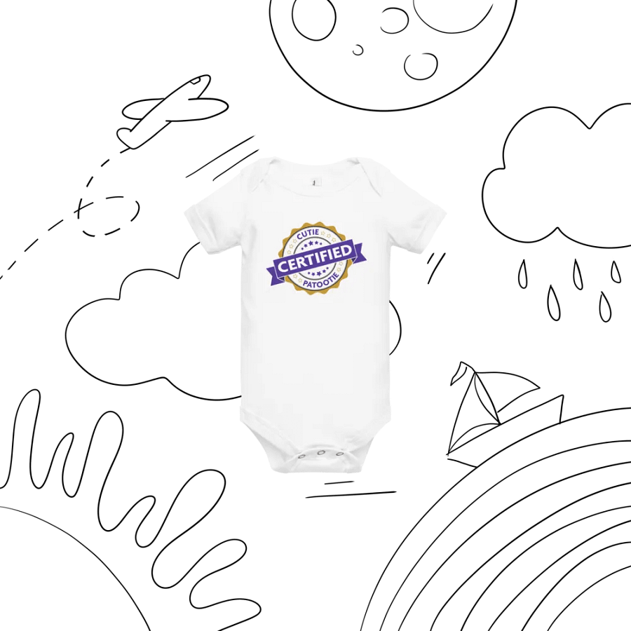 Certified Cutie Patootie Baby One Piece product image (6)