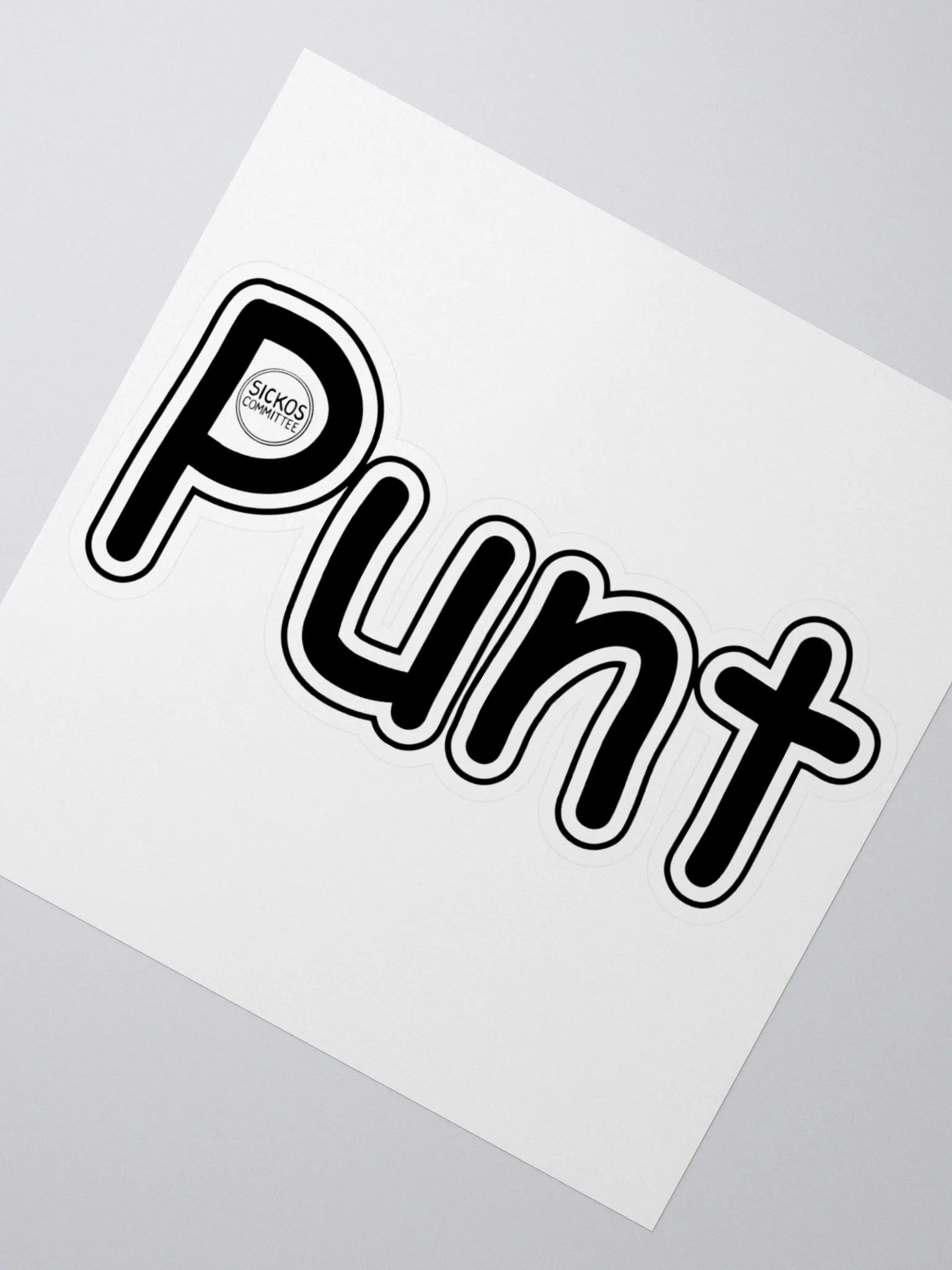Punt Sticker (3 Sizes) product image (2)