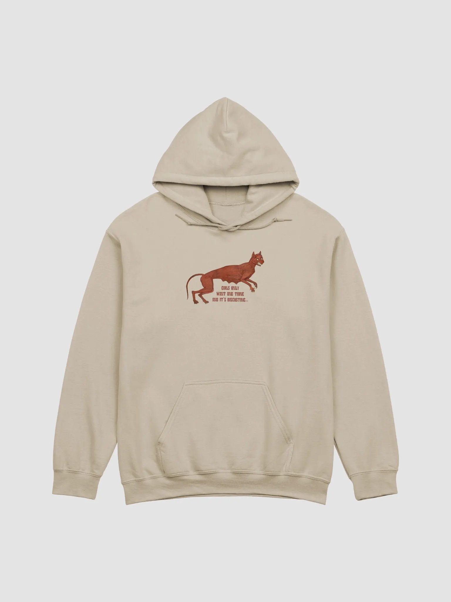 'Girls Only Want One Thing And It's Disgusting...' Hoodie (9 colour options available) product image (1)