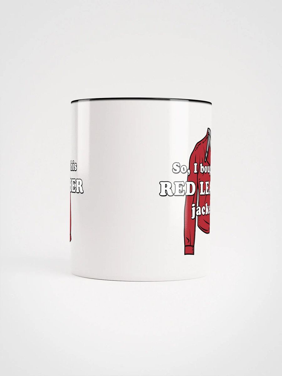 Red Leather Jacket - Mug with Color Inside product image (49)