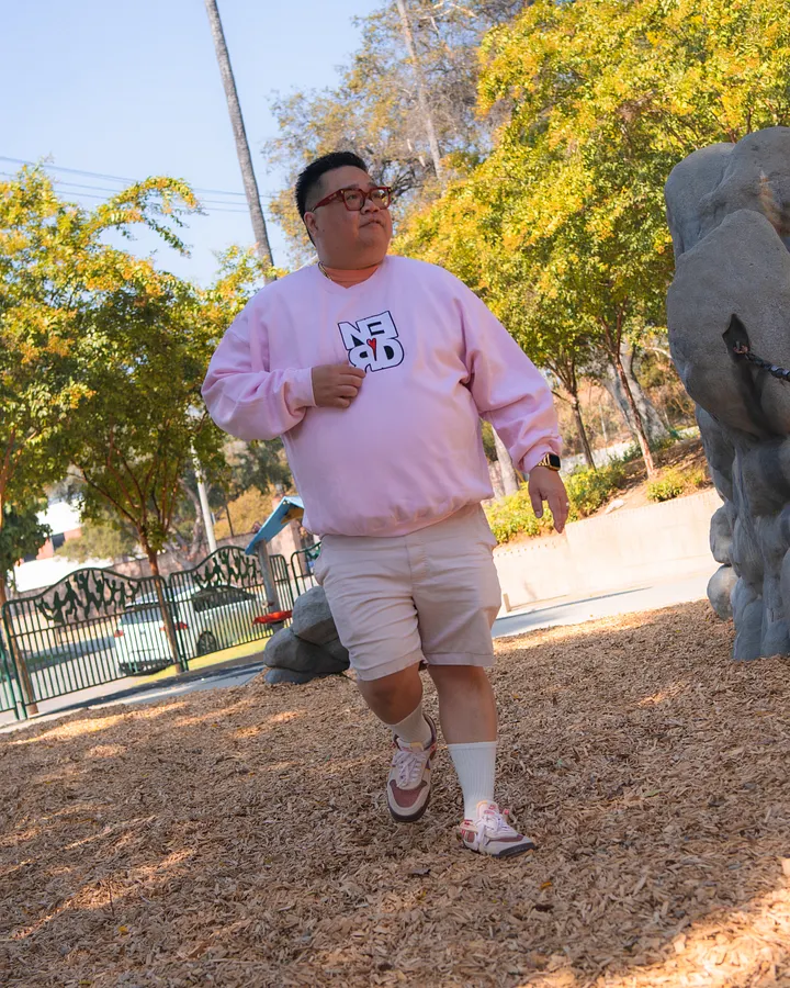 Nerd Heart (Embroidered) Sweatshirt product image (26)