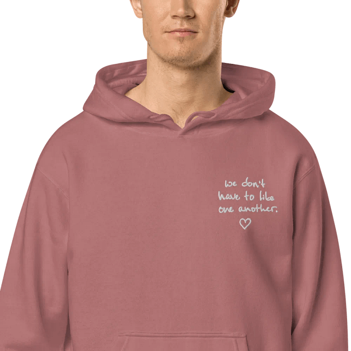 ONE ANOTHER (L.C.) embroidered pigment hoodie product image (1)