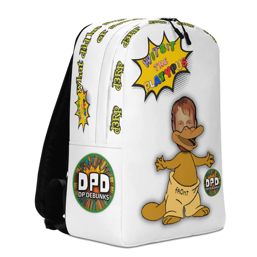 DELUXE Witsit the Platypus Backpack - ANTARCTIC EXPLORER EDITION product image (3)