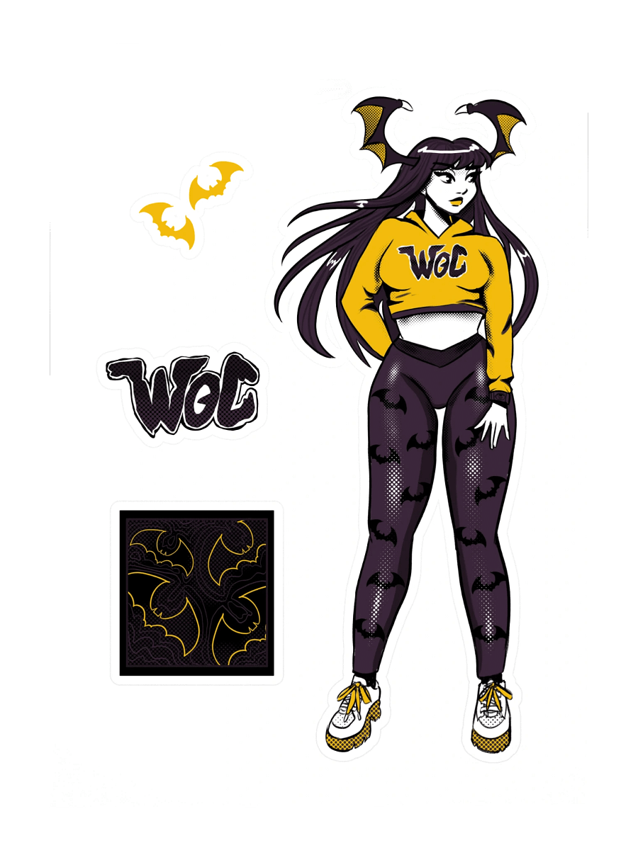 Casual Vampire Stickers product image (3)